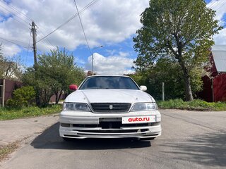 1997 Toyota Mark II VIII (X100), белый, 400000 рублей, вид 2