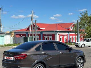 2021 Lada (ВАЗ) Vesta Cross I, коричневый, 1400000 рублей, вид 3