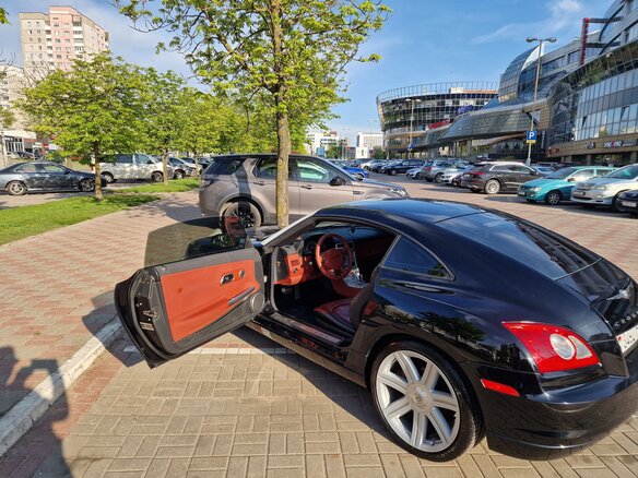 2004 Chrysler Crossfire, чёрный, 1800000 рублей - вид 6