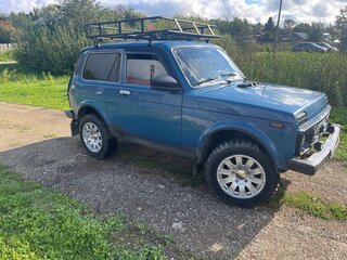 2007 Lada (ВАЗ) 2121 (4x4) I Рестайлинг, синий, 490000 рублей, вид 4