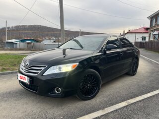 2011 Toyota Camry VI (XV40) Рестайлинг, чёрный, 1200000 рублей, вид 3