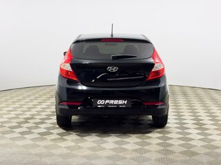 2016 Hyundai Solaris I Рестайлинг, чёрный, 849900 рублей, вид 4