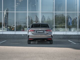 2021 Hyundai Solaris II Рестайлинг, серый, 1499000 рублей, вид 4