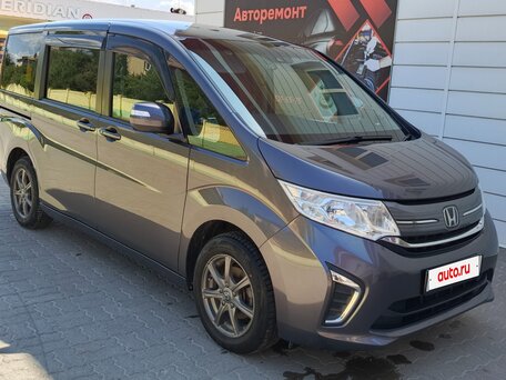 2019 Honda Stepwgn V Рестайлинг, серый, 2020000 рублей, вид 2