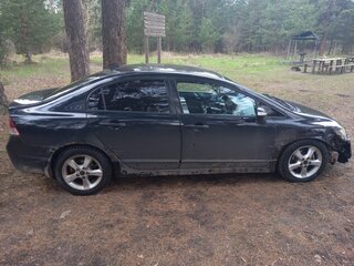 2008 Honda Civic VIII, чёрный, 350000 рублей, вид 3