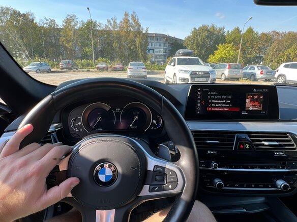 2018 BMW 5 серии 520d VII (G30/G31/G38), серый, 2650000 рублей - вид 15