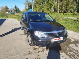 2010 Renault Logan I Рестайлинг, чёрный, 269000 рублей, вид 1