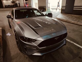 2020 Ford Mustang VI Рестайлинг, серебристый, 4200000 рублей, вид 1