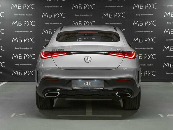 2025 Mercedes-Benz GLC Coupe 300 II (C254), серый - вид 5