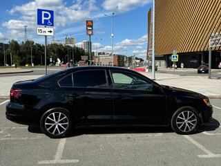 2016 Volkswagen Jetta VI Рестайлинг, чёрный, 1145000 рублей, вид 3
