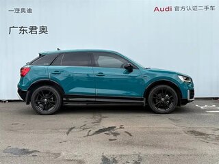 2022 Audi Q2 L 35 TFSI I Рестайлинг, синий, 1487000 рублей, вид 3