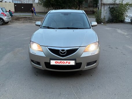 2008 Mazda 3 I (BK) Рестайлинг, серый, 790000 рублей, вид 1