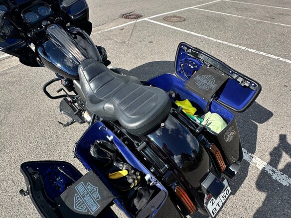 2019 Harley-Davidson CVO Road Glide, синий, 2350000 рублей - вид 9