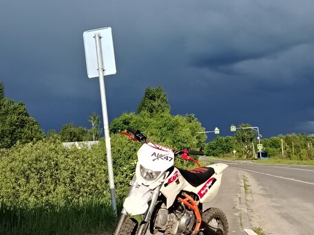 2019 Kayo Basic YX125, белый, 49999 рублей, вид 1