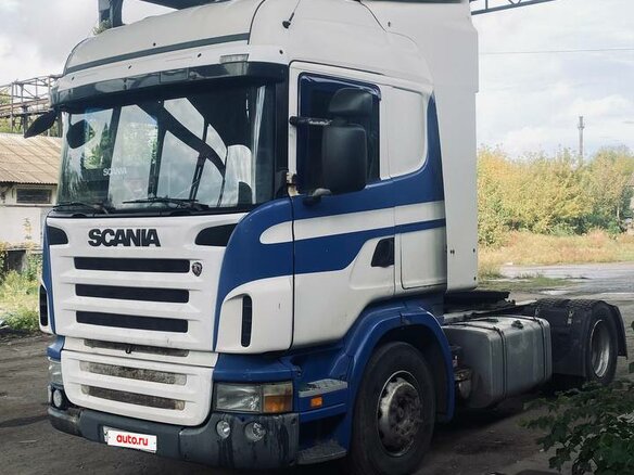 2009 Scania R-Series, белый, 1000000 рублей