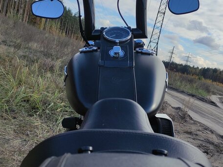 2015 Harley-Davidson Fat Boy, чёрный, 1950000 рублей, вид 5