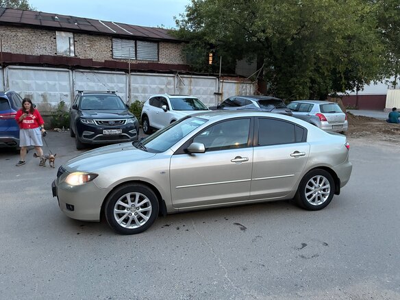 2008 Mazda 3 I (BK) Рестайлинг, серый - вид 6