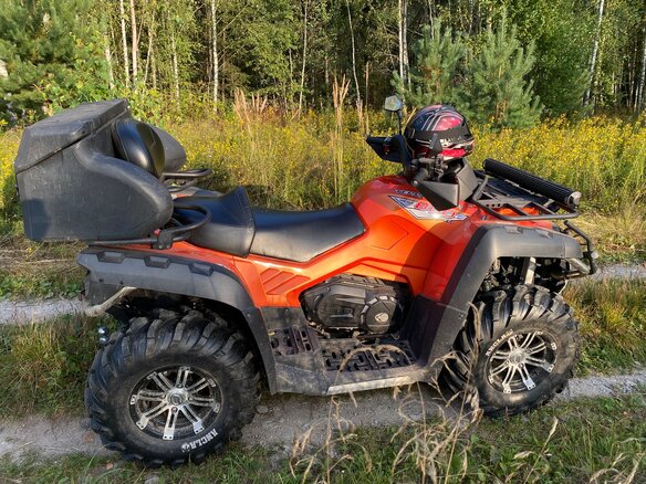2013 CFMoto X8, оранжевый, 700000 рублей - вид 5