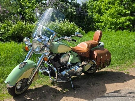 2009 Indian Chief Deluxe, зелёный, 3500000 рублей, вид 4