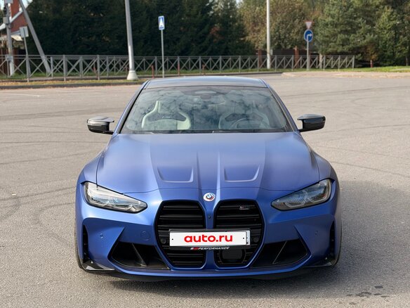 2022 BMW M4 Competition Package G82/G83, синий, 10850000 рублей - вид 1