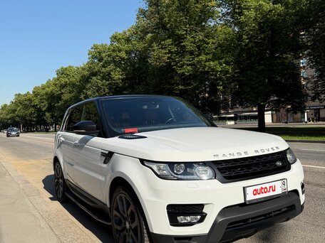 2015 Land Rover Range Rover Sport II, белый, 3000000 рублей, вид 3