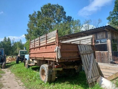 1991 ГАЗ-САЗ 3507, синий, 130000 рублей, вид 5