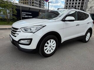 2014 Hyundai Santa Fe III, белый, 2080000 рублей, вид 1