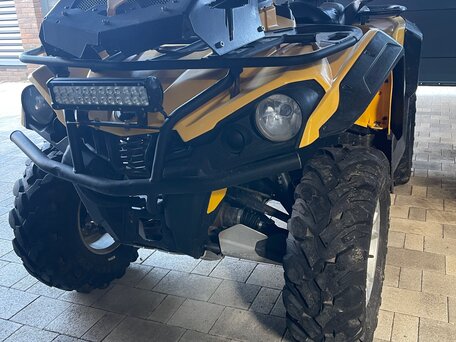 2015 BRP Can-Am Outlander L 500 (MAX), жёлтый, 670000 рублей, вид 1