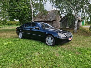 2000 Mercedes-Benz S-Класс 600 Long IV (W220), чёрный, 550000 рублей, вид 3