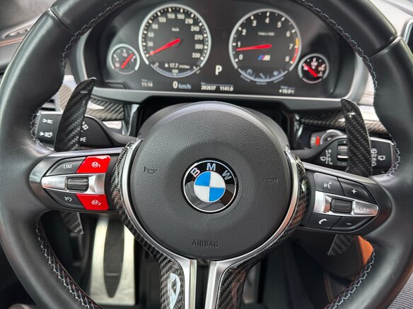 2017 BMW X5 M II (F85), голубой, 4500000 рублей - вид 8