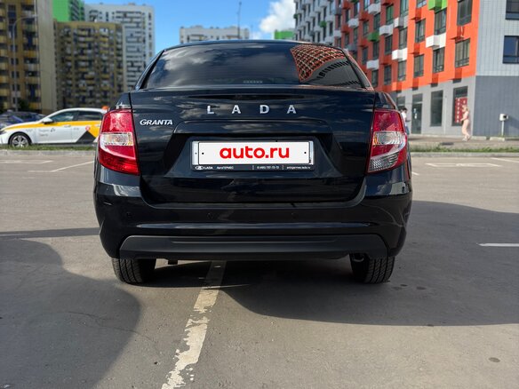 2025 Lada (ВАЗ) Granta I Рестайлинг, чёрный, 760000 рублей - вид 12