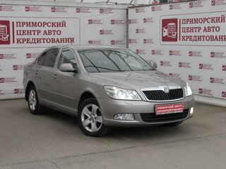 2012 Skoda Octavia II (A5) Рестайлинг, бежевый, 950000 рублей, вид 2