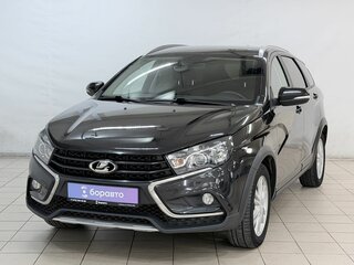 2019 Lada (ВАЗ) Vesta SW I, чёрный, 995000 рублей, вид 1