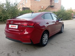 2018 Hyundai Solaris II, красный, 1400000 рублей, вид 3