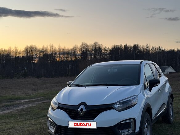 2018 Renault Kaptur I, белый, 1500000 рублей