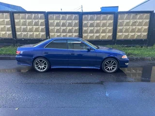 1996 Toyota Mark II VIII (X100), синий, 1150000 рублей, вид 4