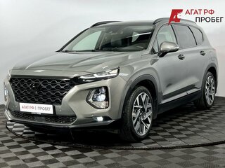 2019 Hyundai Santa Fe IV, серый, 3290000 рублей, вид 2