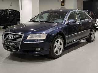 2005 Audi A8 II (D3) Рестайлинг, чёрный, 970000 рублей, вид 1