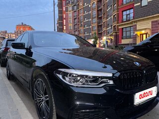 2018 BMW 5 серии 520d VII (G30/G31/G38), чёрный, 2450000 рублей, вид 2