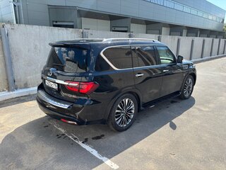 2018 Infiniti QX80 I Рестайлинг 2, чёрный, 3075000 рублей, вид 5
