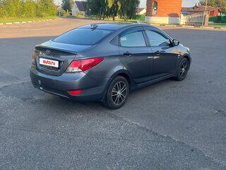 2012 Hyundai Solaris I, чёрный, 850000 рублей, вид 3