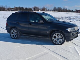 2005 BMW X5 4.8is I (E53) Рестайлинг, чёрный, 1400000 рублей, вид 5