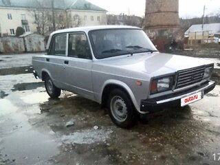 2010 Lada (ВАЗ) 2107, серебристый, 200000 рублей, вид 2