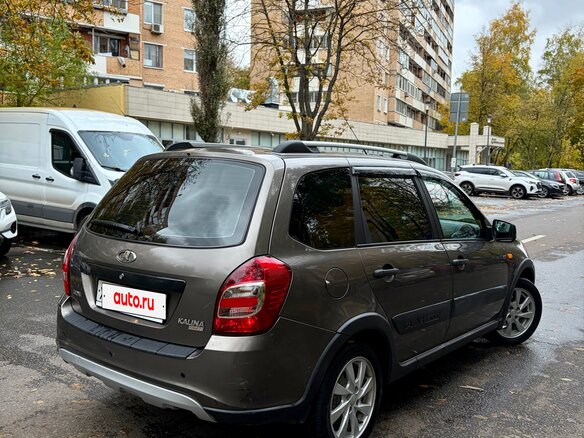 2016 Lada (ВАЗ) Kalina Cross II, коричневый, 630000 рублей - вид 4