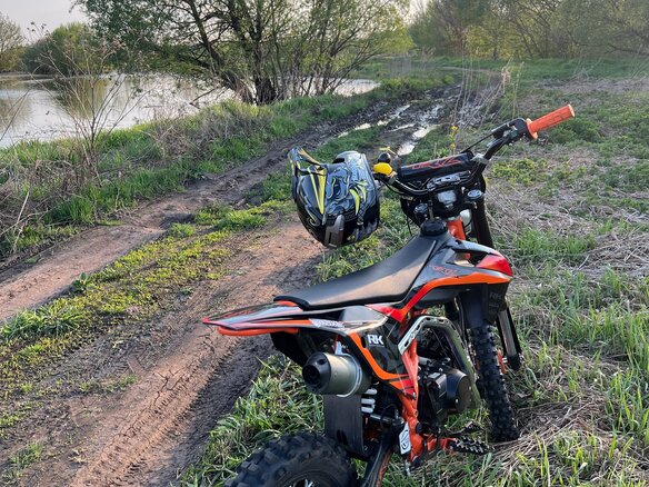 2026 Racer TRX125E, оранжевый, 90000 рублей - вид 8