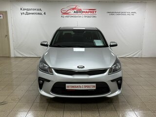 2019 Kia Rio IV, серебристый, 1179000 рублей, вид 2
