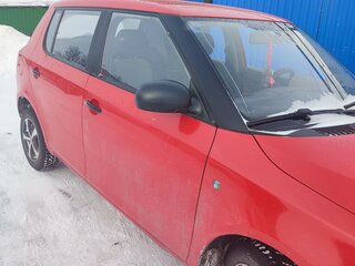 2009 Skoda Fabia II, красный, 415000 рублей, вид 5