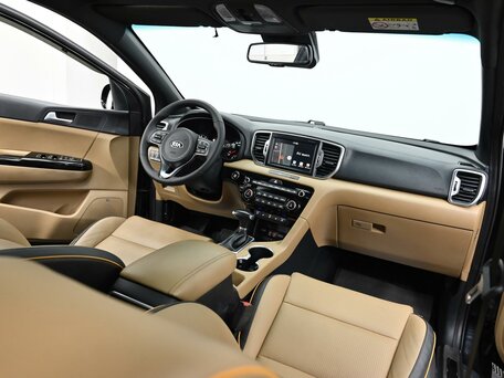 2018 Kia Sportage IV, чёрный, 1585000 рублей, вид 5