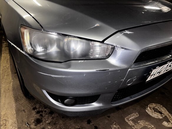 2008 Mitsubishi Lancer X, серый, 630000 рублей - вид 8