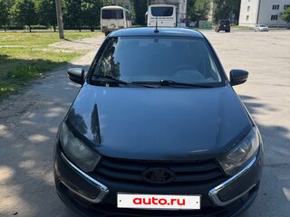 2022 Lada (ВАЗ) Granta I Рестайлинг, серый, 410000 рублей, вид 1